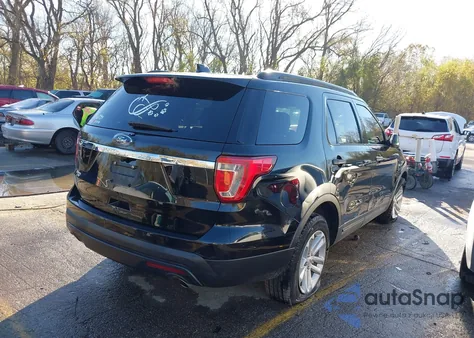 2017 Ford Explorer z USA, uszkodzony, nr VIN 1FM5K7B88HGD05787